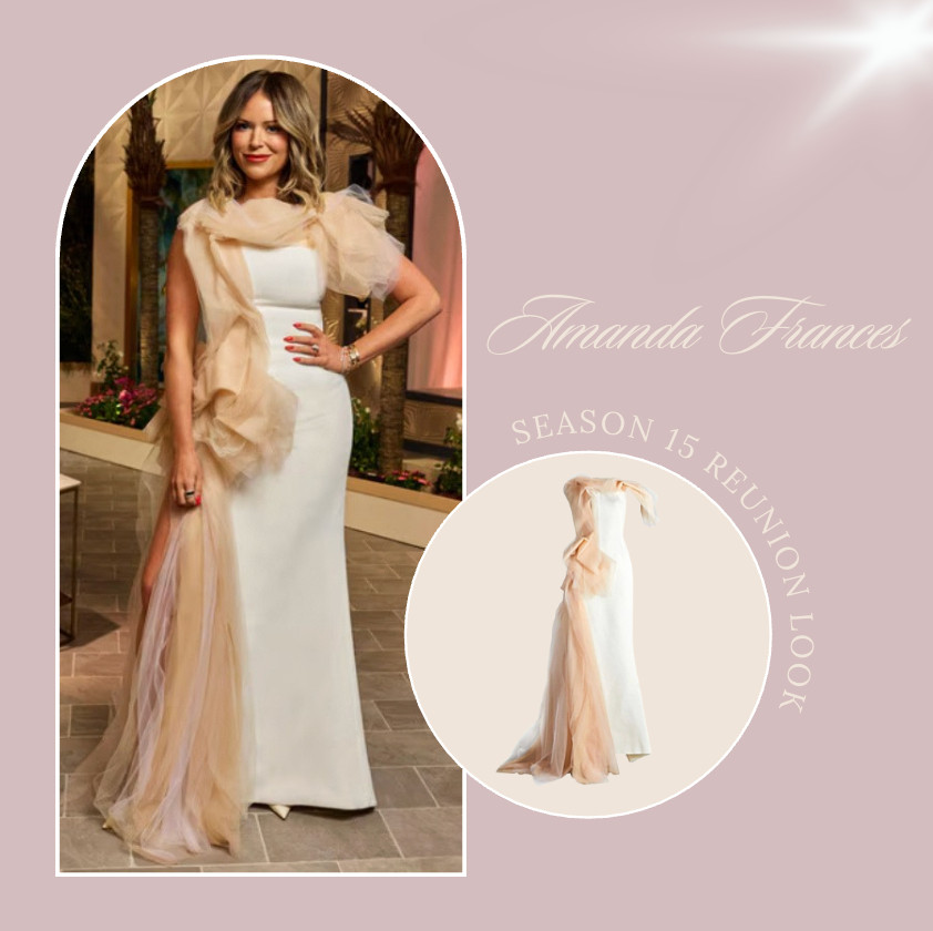 Amanda Frances' Season 15 Reunion Look 📸 + Info= Bravo TV 

 