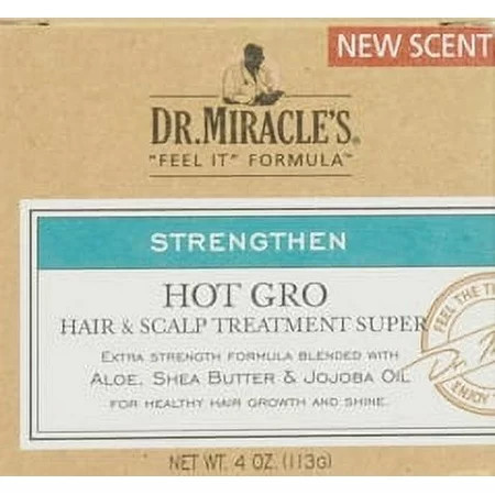 Dr. Miracle s Hot Gro Hair & Scalp Treatment Conditioner 4 oz | Walmart (US)