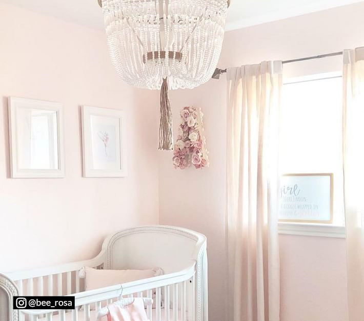 Rissa Crystal Beaded Chandelier | Pottery Barn Kids