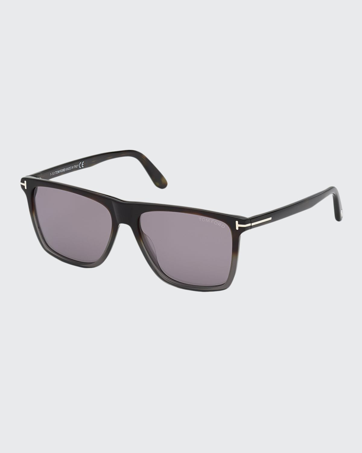 Men's Fletcher Square Plastic Sunglasses | Bergdorf Goodman