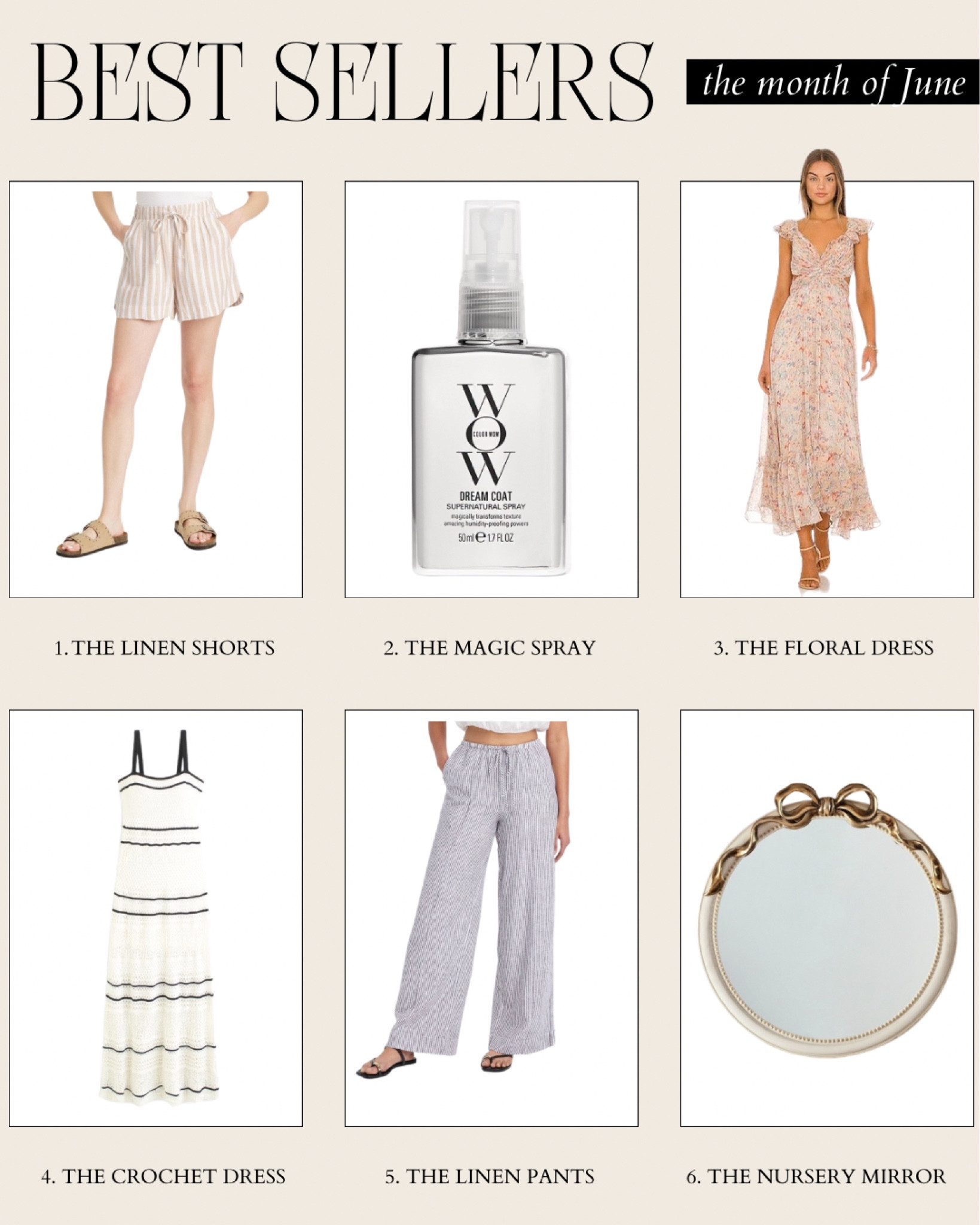 Best Sellers from the month of June!! 