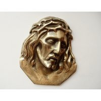 Genuine Brass Jesus Christ Portrait 3D Wall Art Brass Plaque Catholic Home Decor Religious Hanging Gift Idea For Christian Biblical | Etsy (US)
