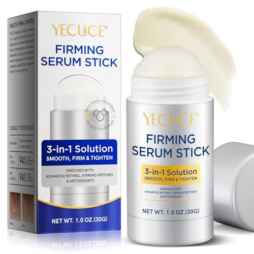 Retinol Firming Serum Stick for Face & Neck, Visibly Anti-Aging, Tighten and Firm Wrinkles & Laugh Lines, Antioxidant-Enriched Roll-On Firming Stick, Portable & Easy-to-Use, 1.0 OZ | Amazon (US)