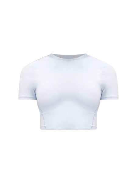 Wundermost Ultra-Soft Nulu Crewneck Cropped T-Shirt | Lululemon (US)