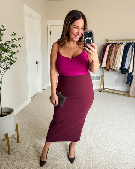 Love this two-toned dress 

Fit Tips: dress tts, L // shoes tts, L 

Dress  event dress  two toned dress   Fall style   Fall outfit  fall dress 

#LTKHoliday #LTKSeasonal #LTKstyletip