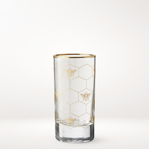 Honeycomb Shot Glasses, Set of 4 | Williams-Sonoma