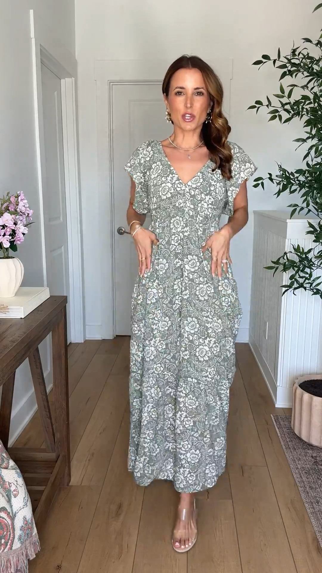 New Target spring arrivals! Spring dresses. Spring outfits. Coastal outfits. Teacher outfits. Everyday outfits. Casual outfits. Casual dresses. Baby shower dresses. Wedding shower dresses. Floral dresses. Wearing XS  - runs big so consider sizing down, especially if in-between sizes. 

#LTKootd #LTKWedding #LTKWorkwear