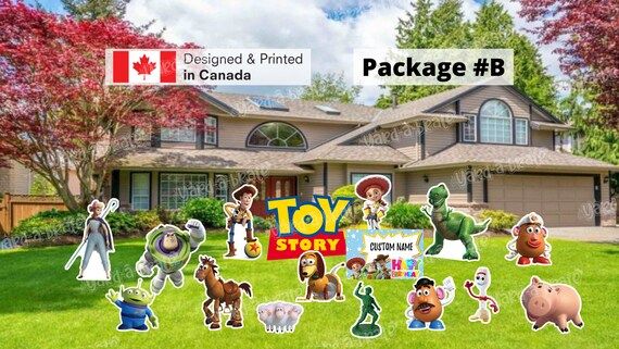 Toy Story Sign Package  Characters & Decors 1624 - Etsy | Etsy (US)