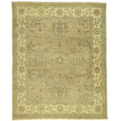 Muted Transitional 8X10 Handmade Indo Nain Oriental Area Rug | Wayfair North America