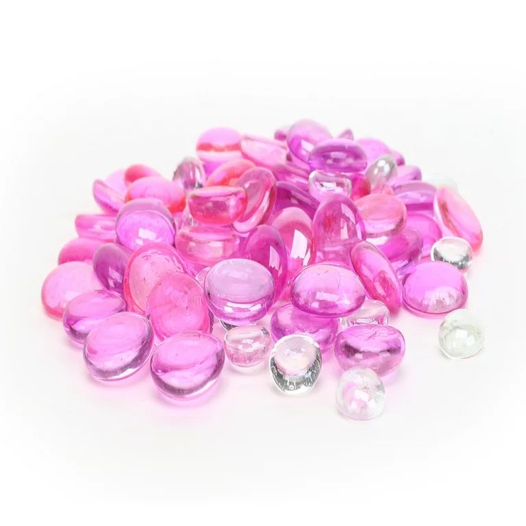 Akasha Decorative Lavender Mix Glass Gems, 12 oz. Bag - Walmart.com | Walmart (US)