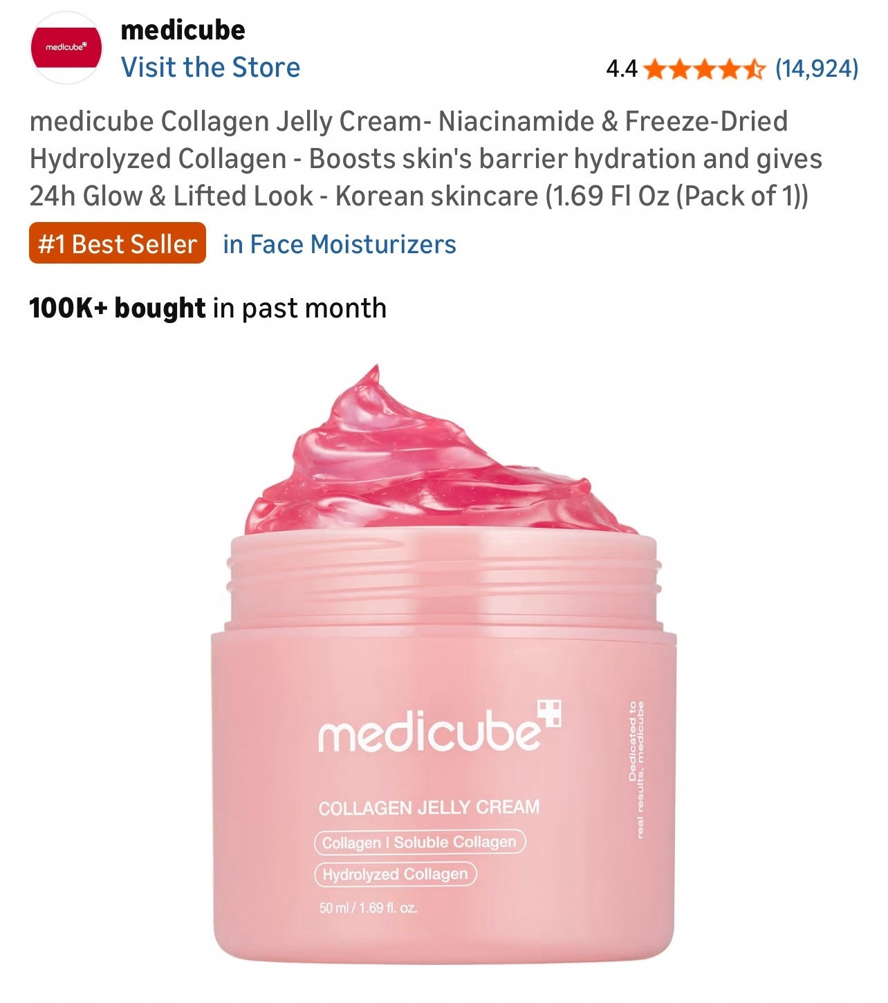 I’ve heard so many good things about this collagen jelly mask!!! 
This would make a great stocking stuffer for a tween/teen girl 🩷🎀

#LTKGiftGuide #LTKselfcare #LTKFindsUnder50