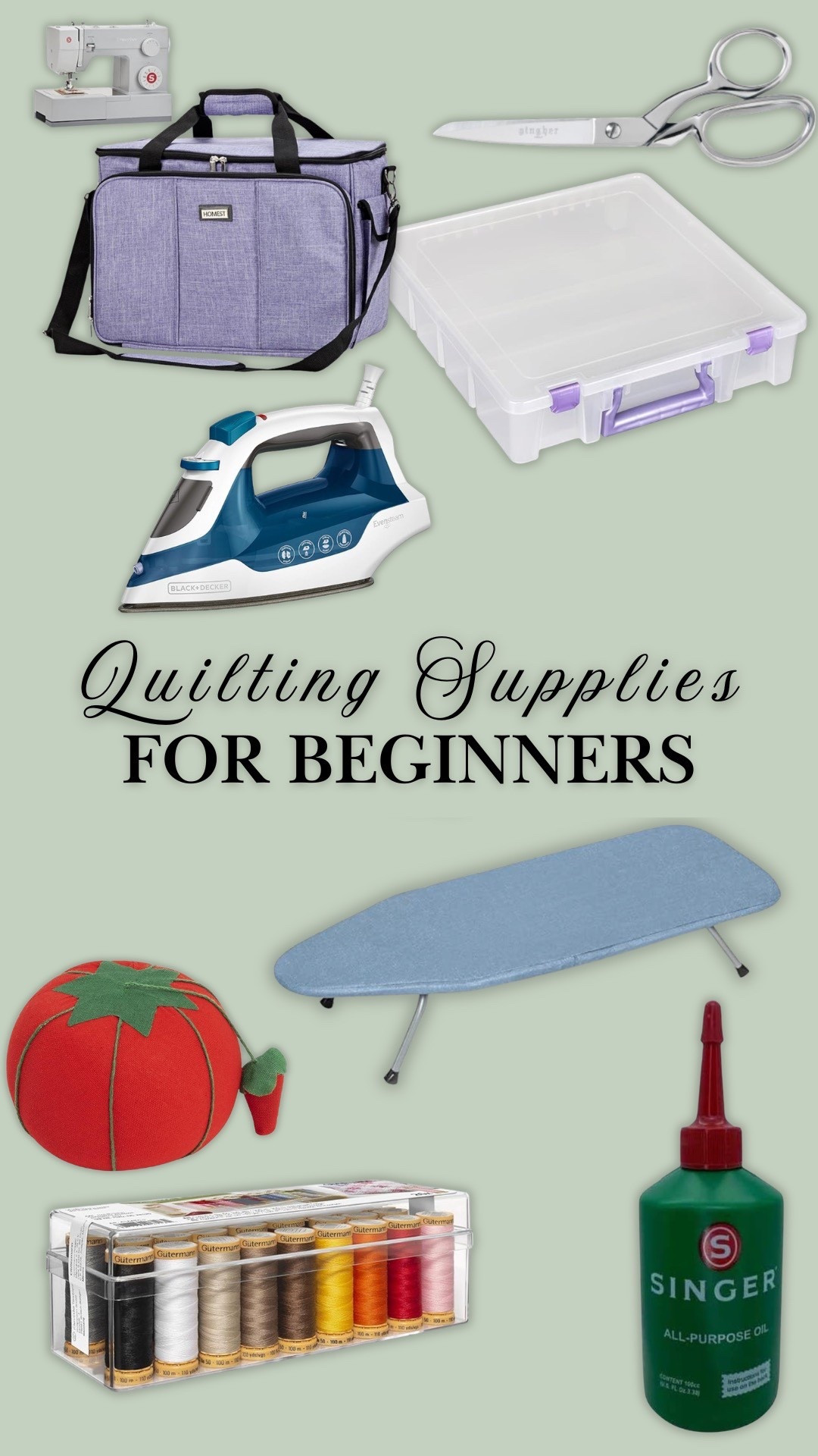 If you were wanting to get into quilting, I highly recommend grabbing some of these basic items to begin! ￼

#LTKdayinmylife #LTKHome #LTKmomlife