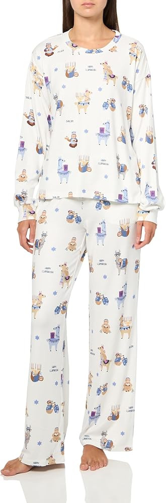 PJ Salvage Women's Happy Llamakkah Pj Set | Amazon (US)