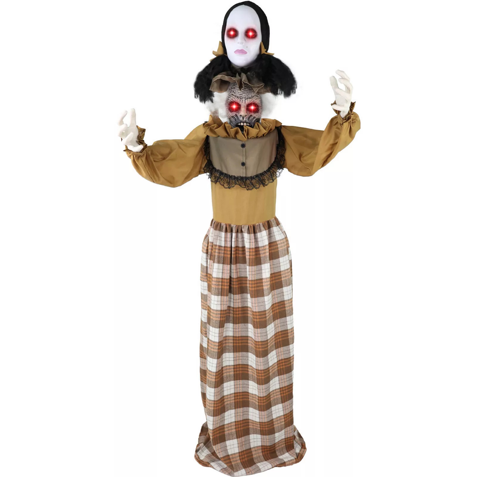 Haunted Hill Life Size Animatronic Haunted Woman with Lights and Sound Indoor / Covered Outdoor Halloween Floor Decor, Multi | Kohl's