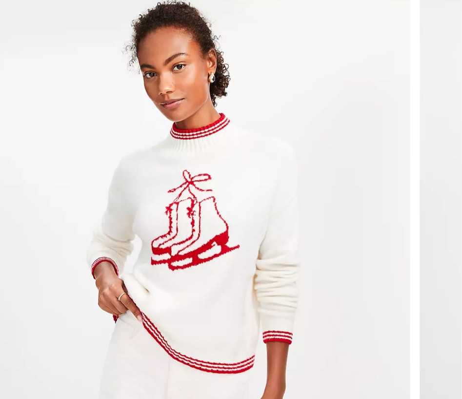 Holiday sweater, apres ski, Christmas sweater, loft, Ann Taylor, sale

#LTKsalealert #LTKfindsunder50 #LTKSeasonal