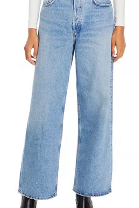 Jeans, Agolde jeans, baggy jeans 

#LTKstyletip #LTKover40 #LTKsalealert