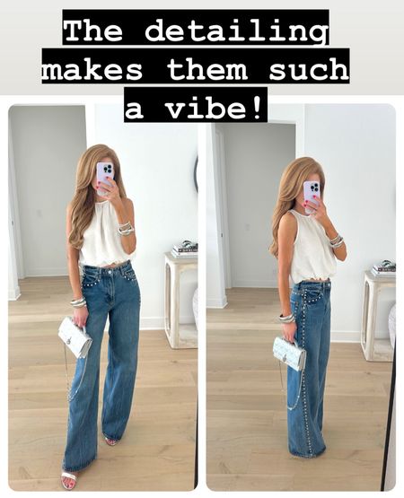 Love these studded jeans! Size down one, they run big

#LTKShoeCrush #LTKStyleTip #LTKFindsUnder100