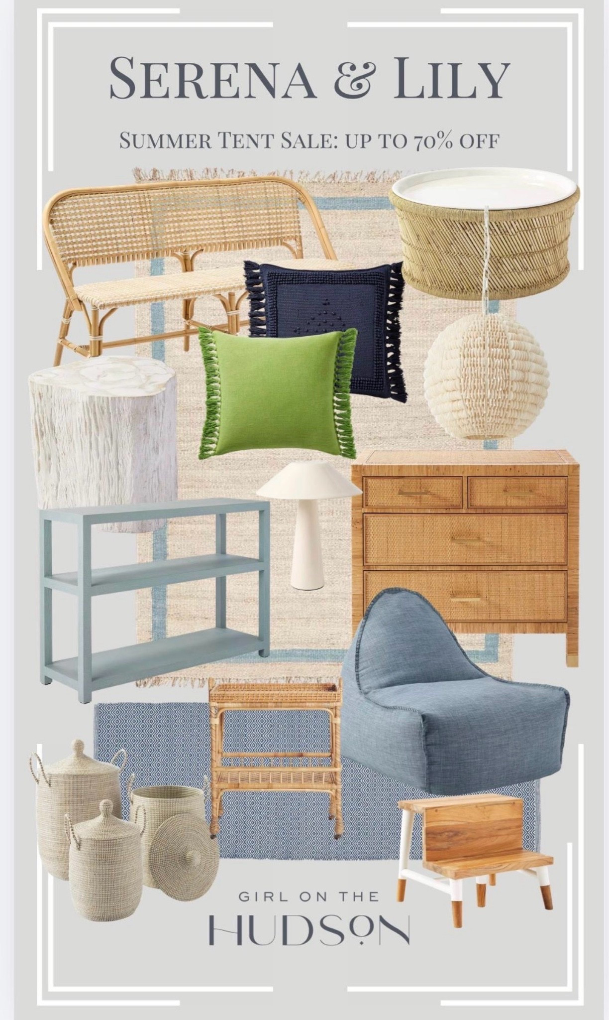 My picks for furniture, lighting, rugs and accessories from the Serena & Lily tent sale! Up to 70% off (some of these pieces are favorites that I've never seen discounted like this before!!) and you can use code EVENBETTER for an extra 20% off!! 

#LTKdayinmylife #LTKHome #LTKSaleAlert

Comment SHOP below to receive a DM with the link to this post on my LTK ⬇ https://liketk.it/6i3gZ

#LTKSaleAlert #LTKHome #LTKdayinmylife