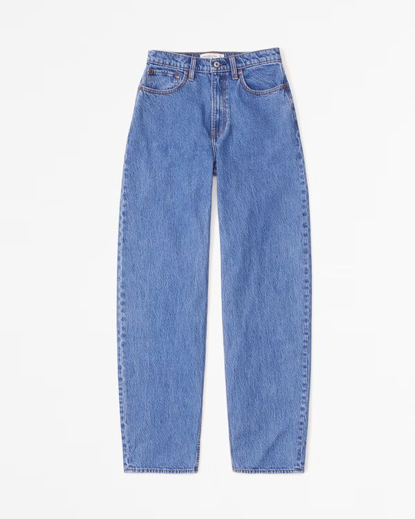 High Rise Taper Jean | Abercrombie & Fitch (US)