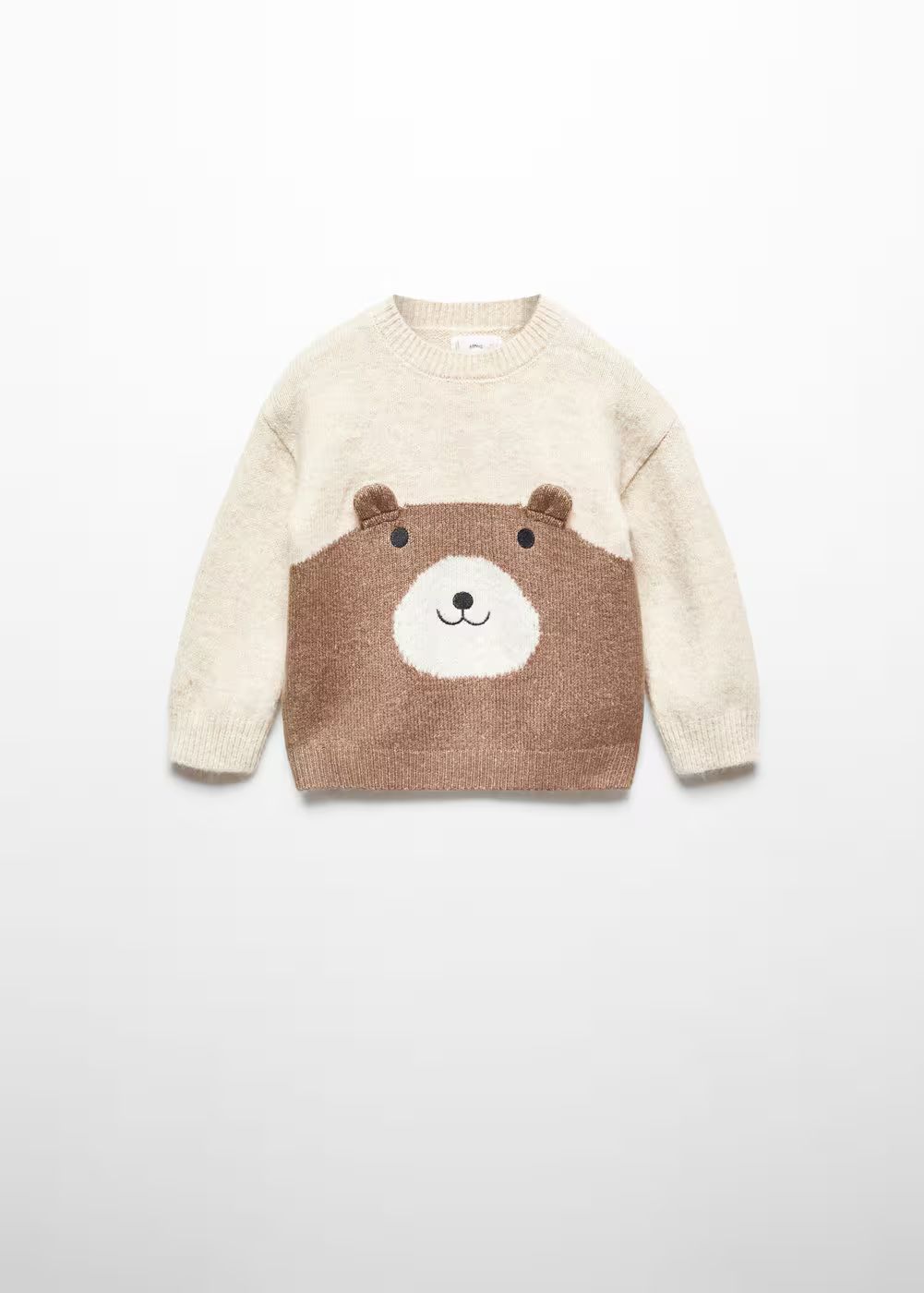 Printed knit sweater -  Girls | Mango Kids USA | MANGO (US)