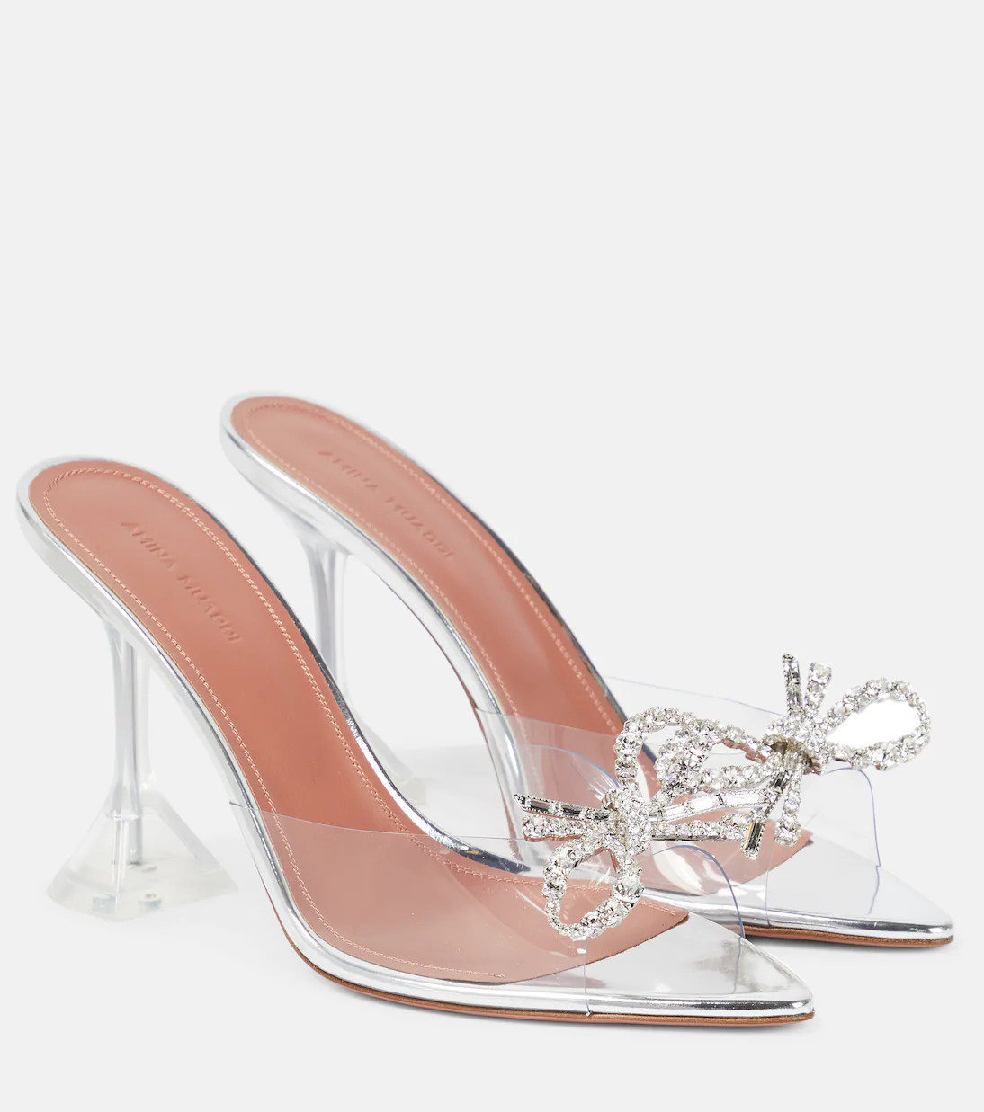 Rosie crystal-embellished PVC sandals | Mytheresa (US/CA)