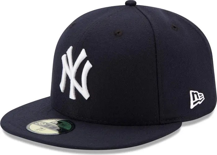 Men's New Era Navy New York Yankees Game Authentic Collection On-Field 59FIFTY Fitted Hat | Nordstrom