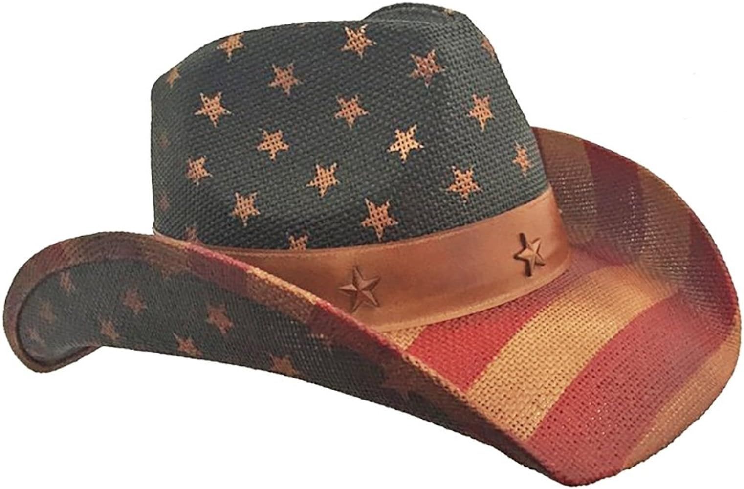 American Flag Vintage Cowboy Hat | Amazon (US)