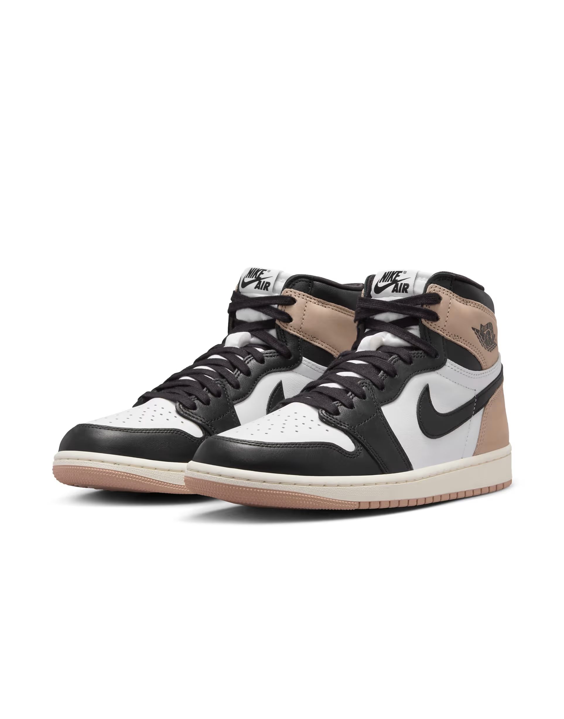 Nike Air Jordan 1 Retro High sneakers in black and brown  | ASOS | ASOS (Global)