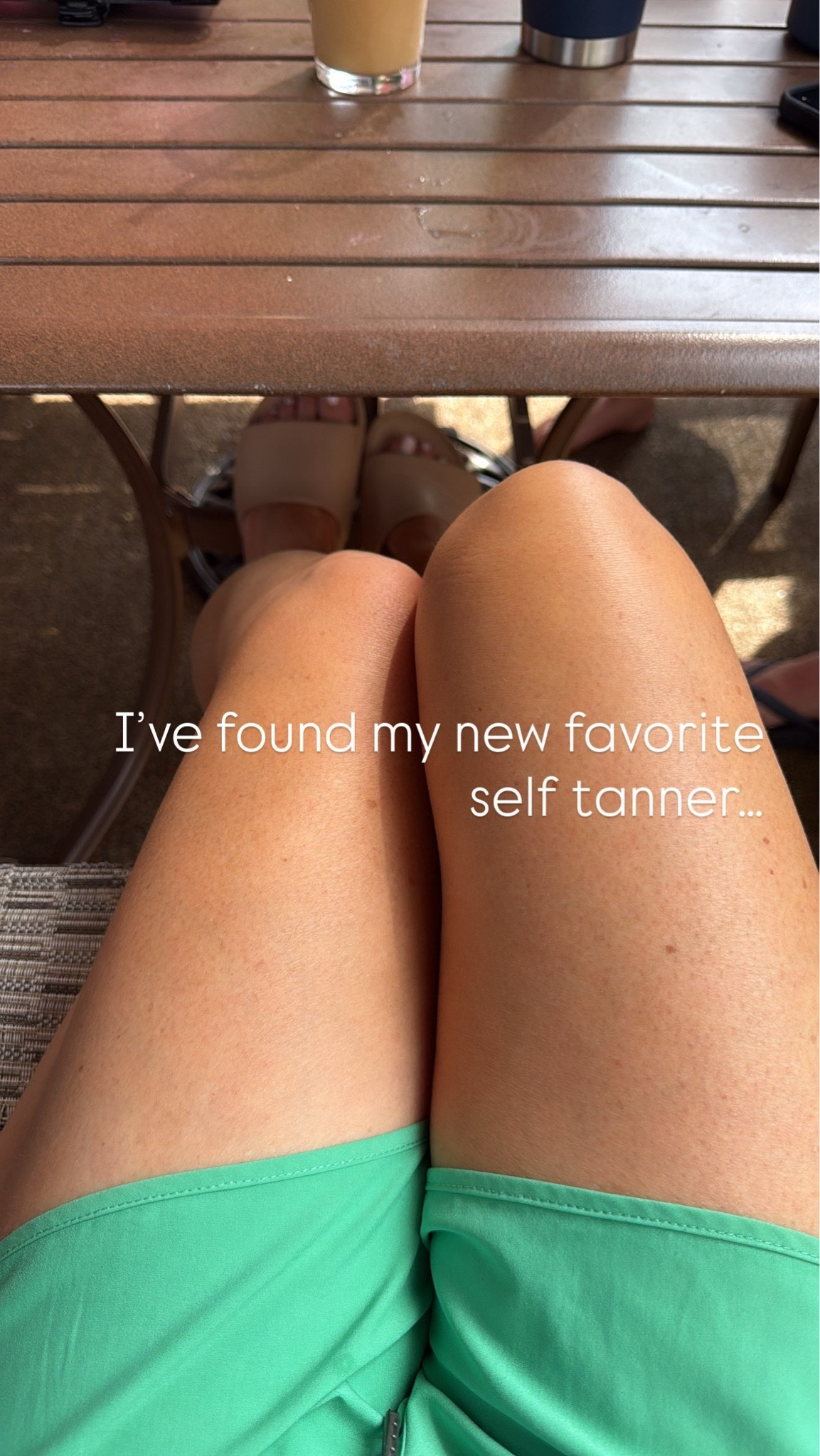 This new self tanner is my new fave and I’ve tried so many!  It’s a very light mousse and doesn’t smell or won’t get in your clothes. The color is great and lasts for several days at a time. The only thing I would mention is that the mousse is white so you have to be sure you cover all the spots.  But looks so natural and lasts over five days with great color.