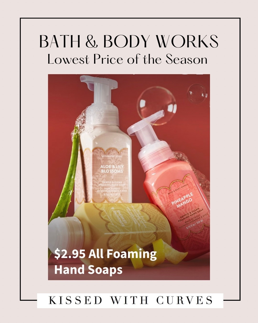 Lowest price of the season on these foaming hand soaps at Bath & Body Works!  We love these hand soaps and have them all over our home. They’re in every bathroom and there’s one in the kitchen too. Just stocked up on some more while they’re only $2.95 each during this sale. One of my favorite scents is Fiji White Sands. 

#LTKdayinmylife #LTKHome #LTKSaleAlert