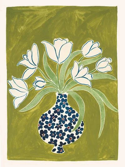 White Tulips | Artfully Walls