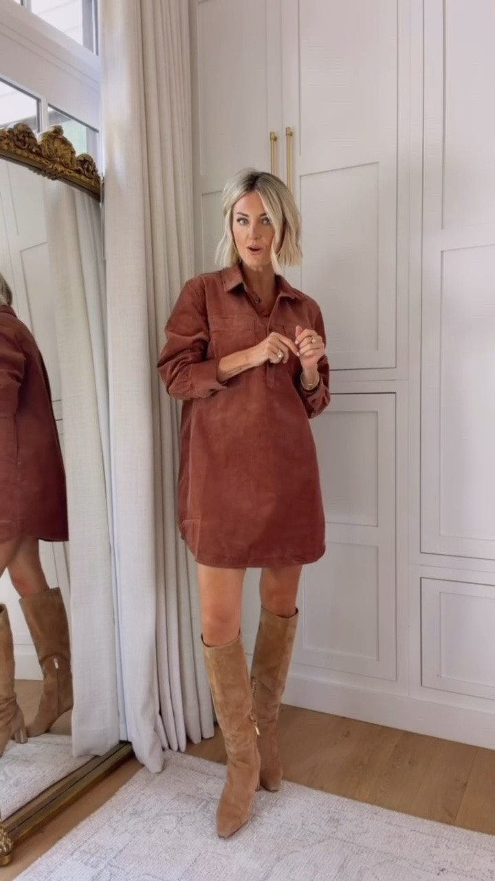 Looking for a good fall family photos dress? This is a great option at an affordable price! Wearing S

Loverly grey, fall family photos, suede mini dress, old navy fashion finds, affordable fall dress

#LTKSeasonal #LTKootd