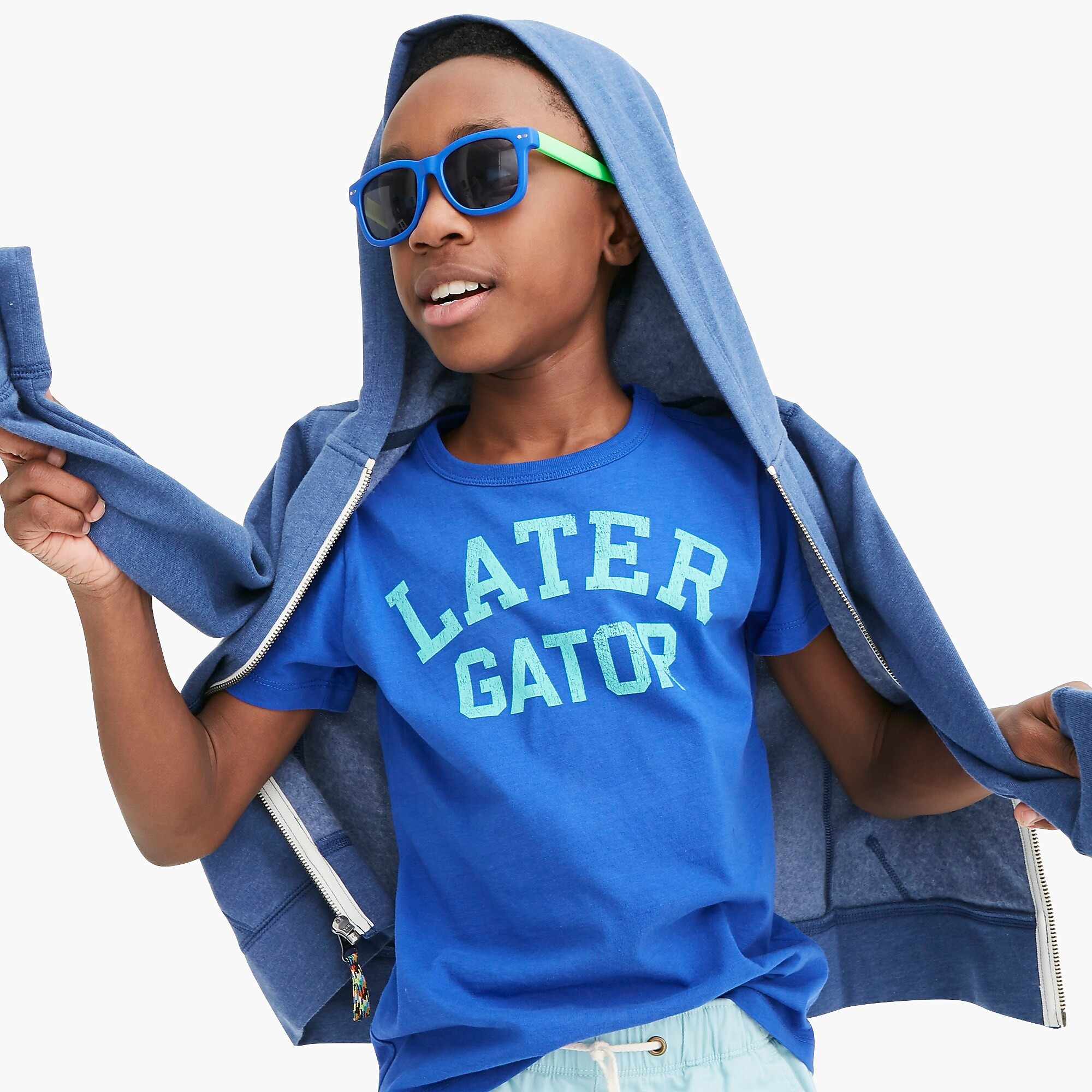 Kids' "later gator" T-shirt | J. Crew US
