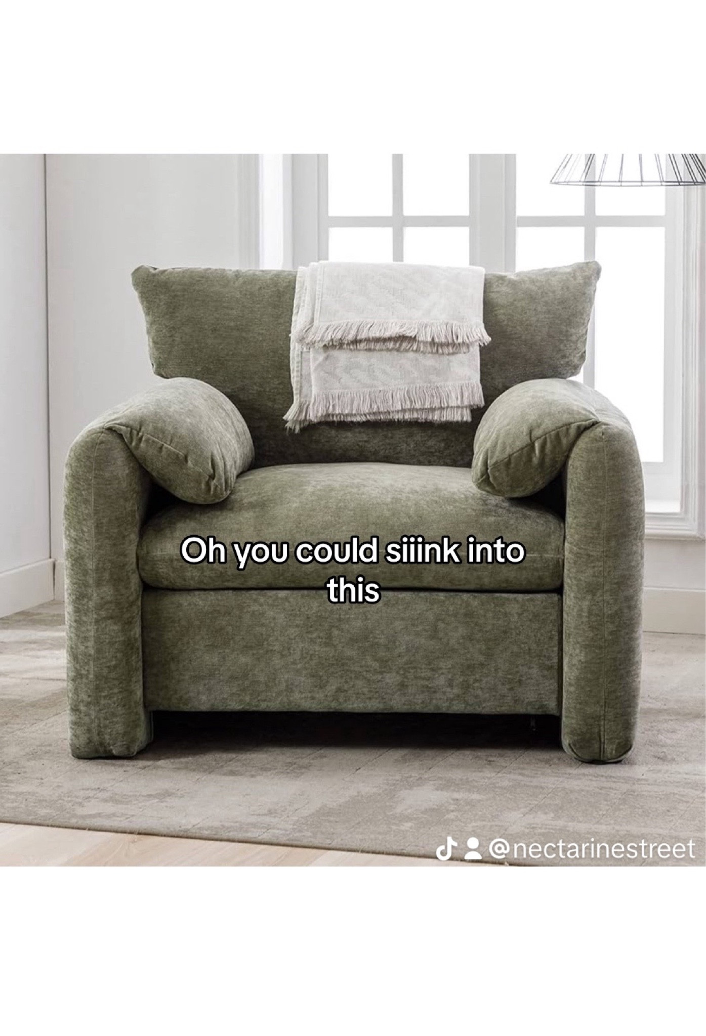 Chenille chair
Green chair
Armchair
Amazon armchair

#LTKhome
