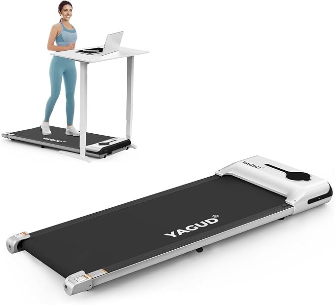 Yagud Under Desk Treadmill, Walking Pad for Home and Office, 2.5 HP Portable Walking Jogging Runn... | Amazon (US)