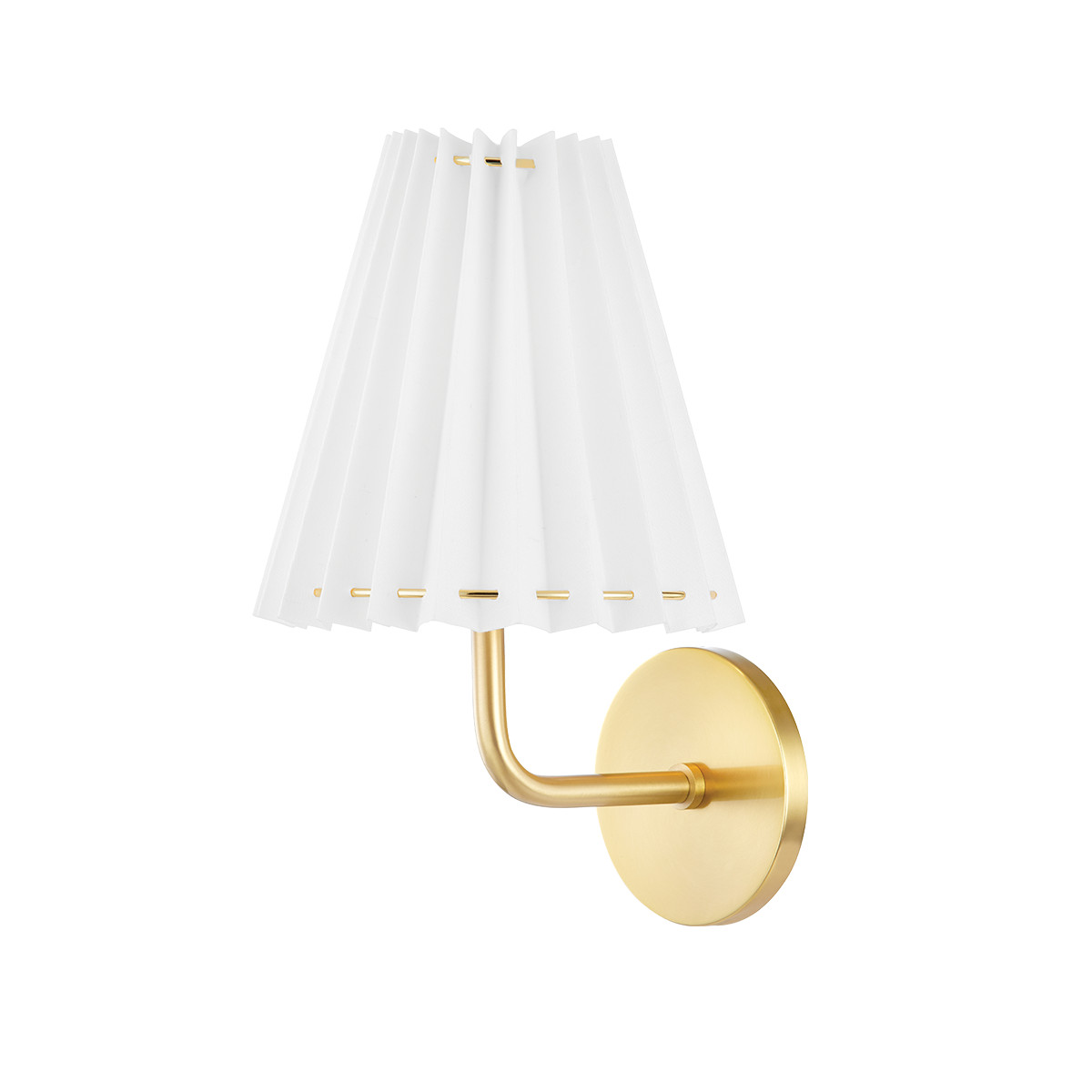 Dakota Brass Wall Sconce Short | Mintly Home