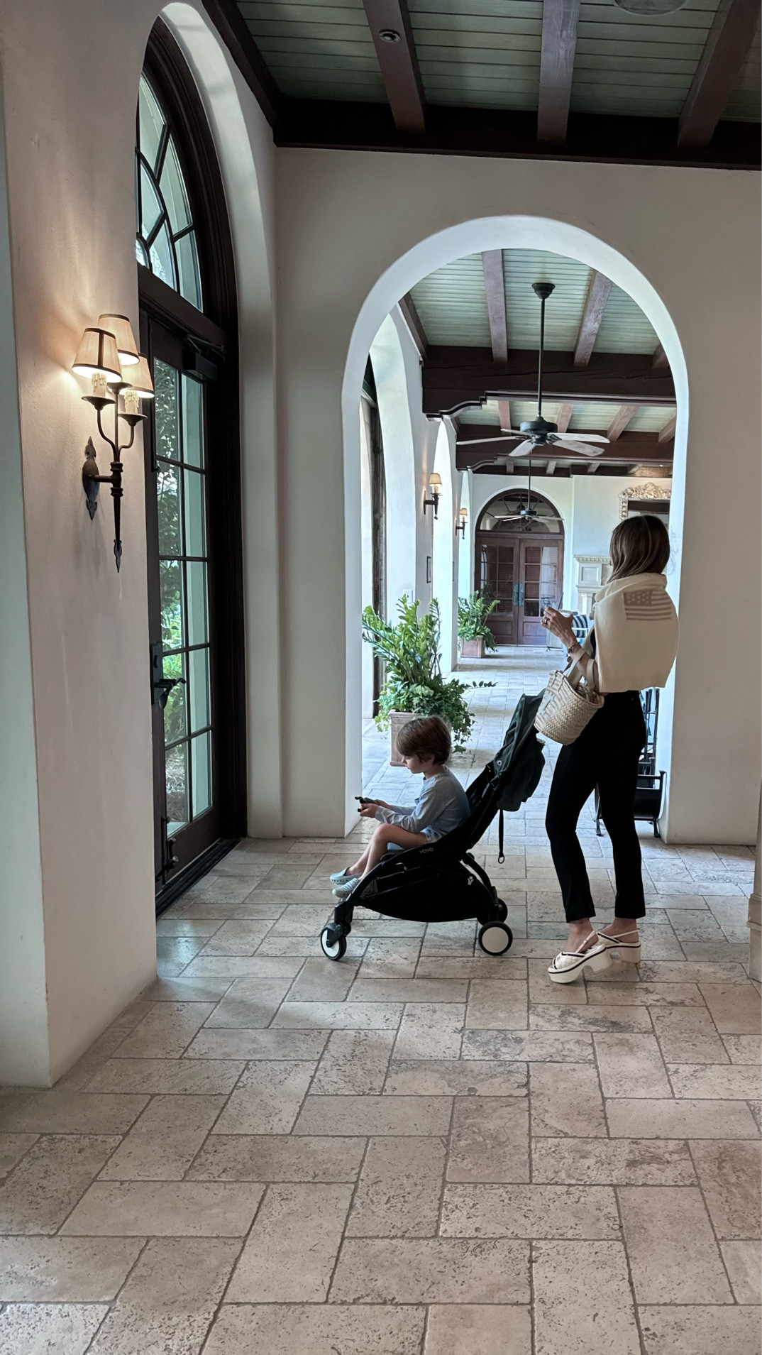 Outfit for today! Simple but chic! Wearing my favorite Lululemon pants and a new favorite sweater from Tuckernuck.