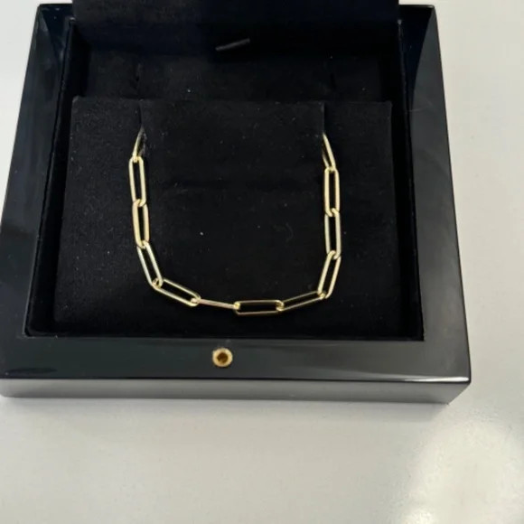 Jennifer Fisher 14k Gold long link necklace-18 inches long | Poshmark