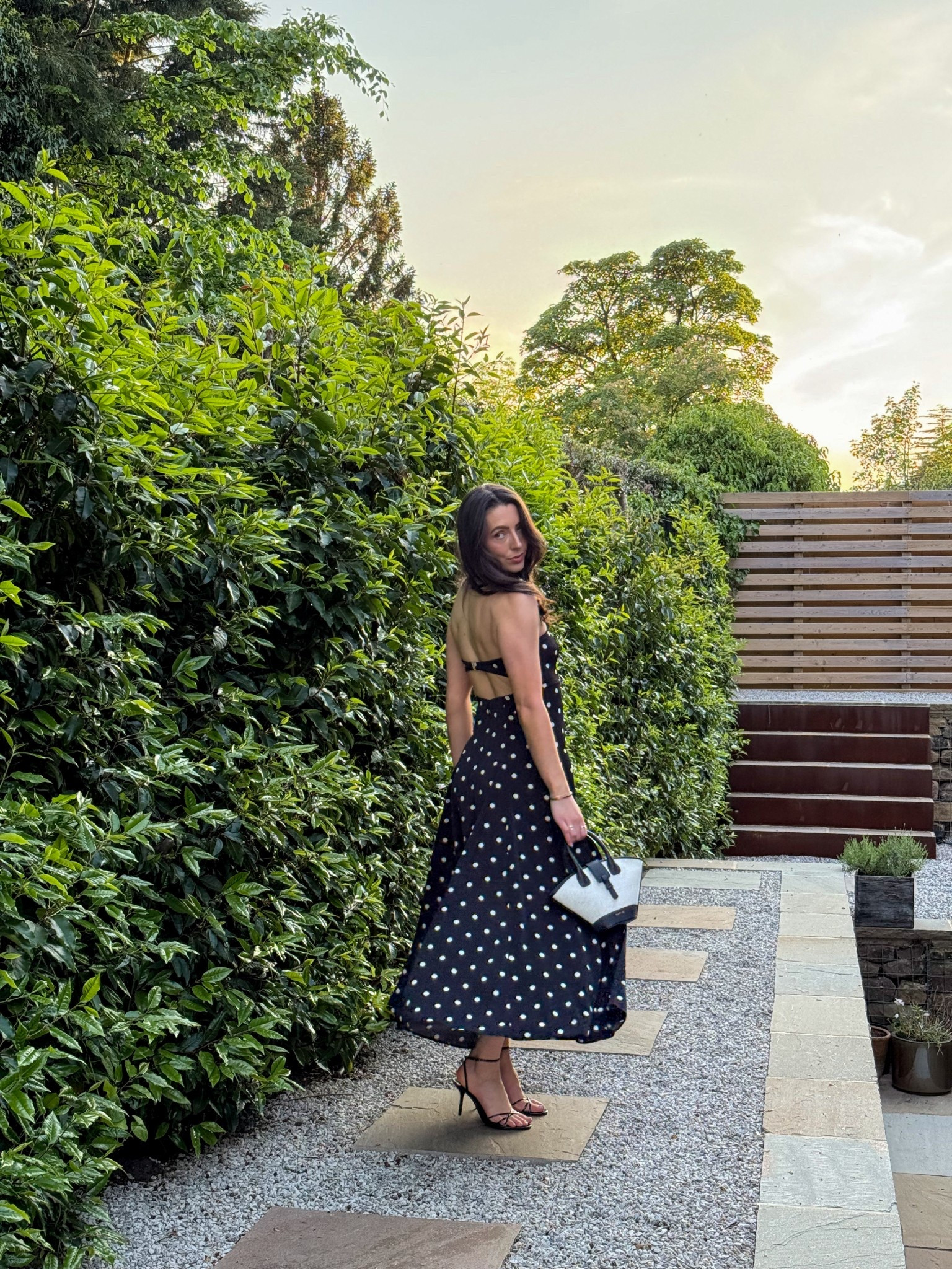 The most gorgeous dress for summer occasions. So classy and timeless 🖤 I love the back detailing so much! I wear size small tall and I’m 5 foot 9 (available in petite, regular and tall) AD @abercrombie

#LTKeurope #LTKsummer #LTKdresses