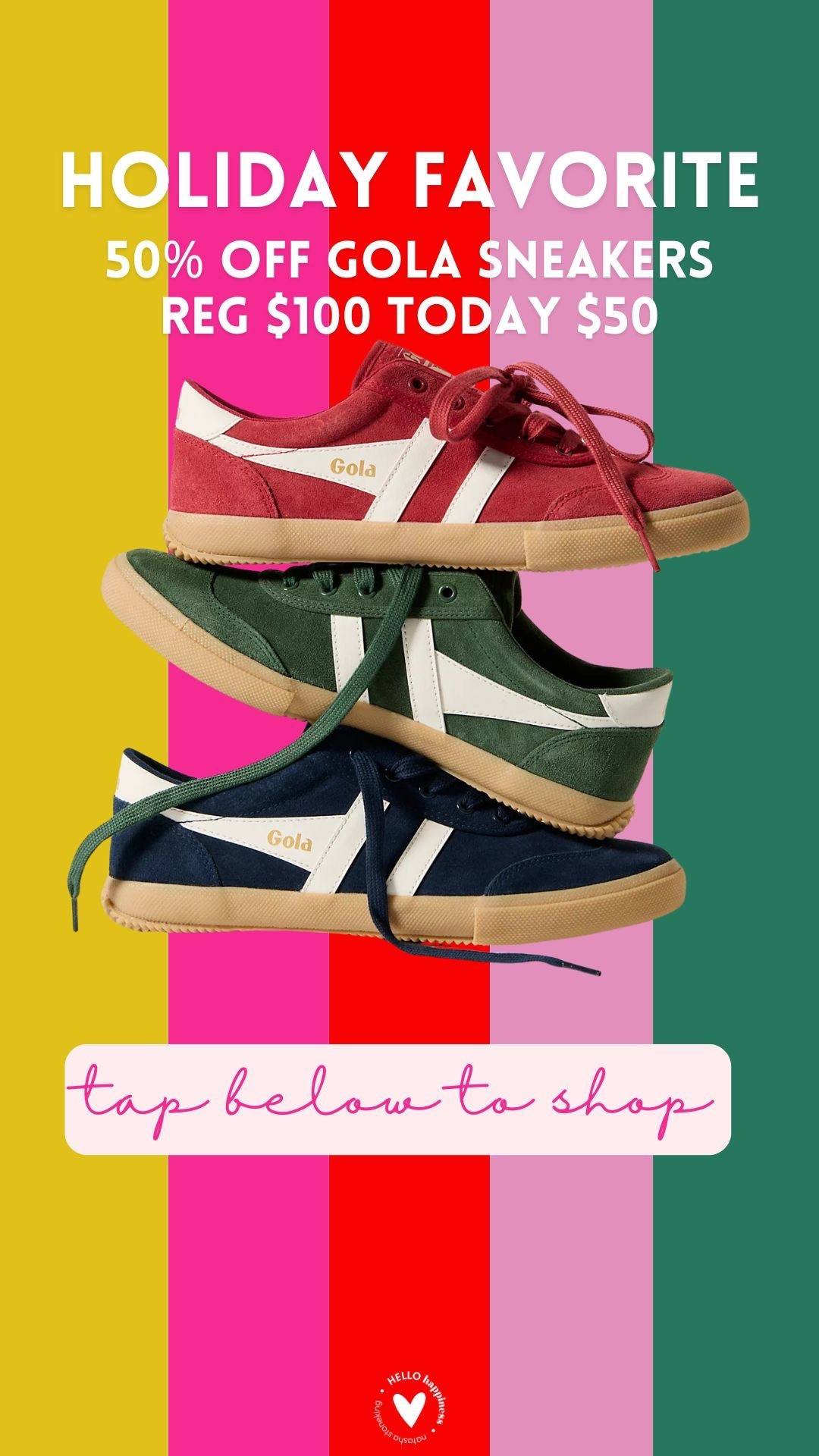 holiday favorite | 50% off Gola sneakers 

#LTKCyberWeek #LTKHoliday #LTKGiftGuide