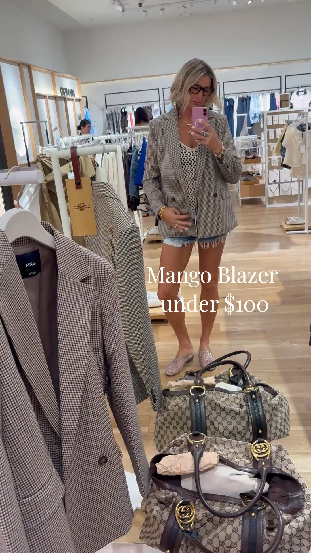 I grabbed this new blazer from Mango today even though it’s 1,000 degrees in SoCal. 🥵 I can’t wait to style this!

#LTKOver40 #LTKgrwm #LTKvlog