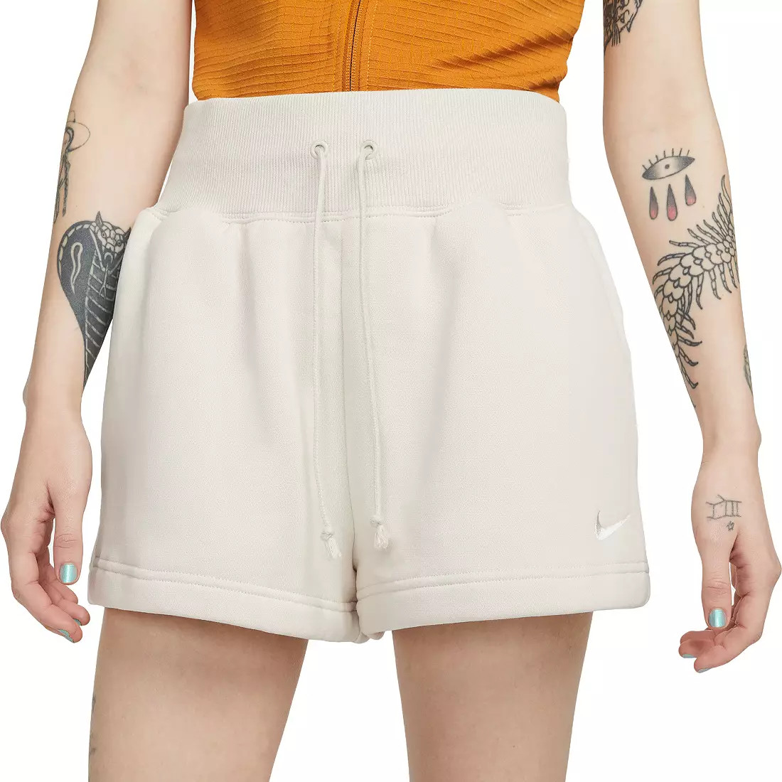 Nike Women's Sportswear Phoenix Fleece High-Waisted Shorts | DICK'S Sporting Goods