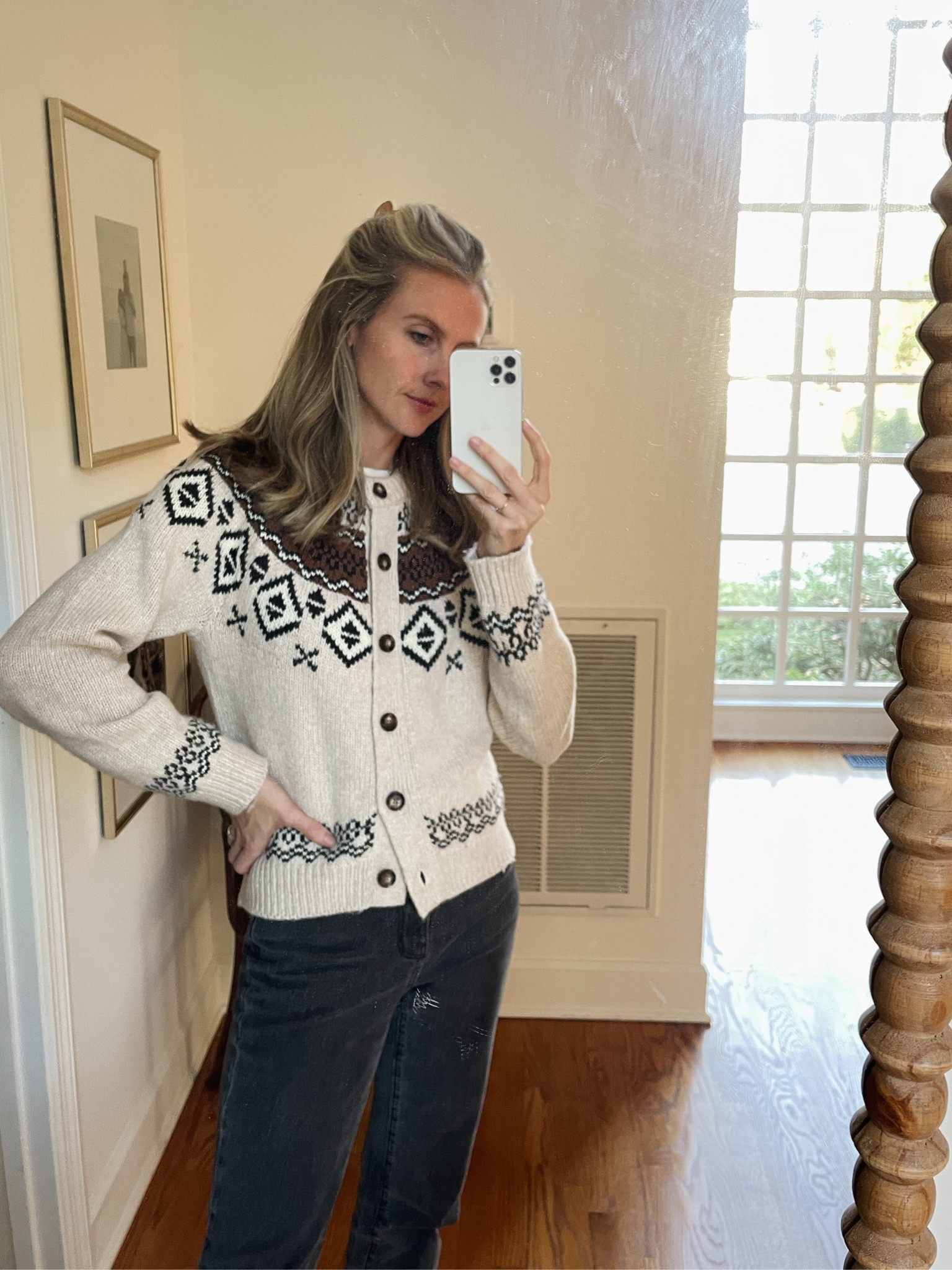 Marine Layer Ava Fair Isle Cardigan (size small)

#LTKSeasonal #LTKHoliday #LTKStyleTip