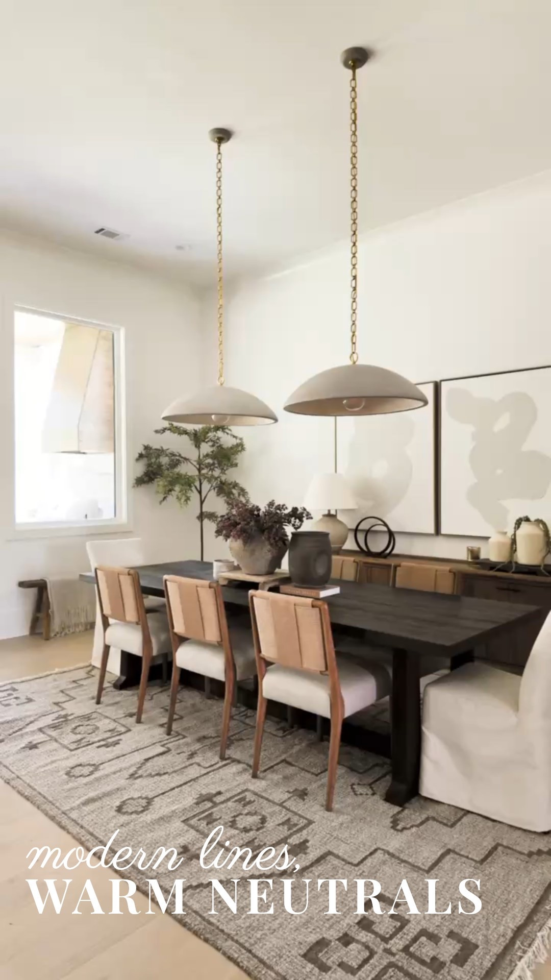 When lighting becomes the statement 💡✨

These sculptural pendants bring a Modern Classic edge to this dining room — balancing warmth and elegance perfectly. They add dimension, texture, and just the right glow for every gathering.

#porcheandco #modernclassic #diningroominspo #pendantlighting #lightingdesign #neutralhome #interiorinspiration #modernclassicinterior #timelessinteriors #homedecor #interiorstyle #interiorinspo #warmneutrals #interiorstyling #designinspo

Do you want to bring our dreamy Modern Classic style interior design into your own home? 🏡 You’re in luck! Reserve our Online Interior Design packages today -> https://porcheandco.com/edesign ✨ We can’t wait to work with you & design your home with #porcheandco


#LTKBeauty #LTKHome #LTKStyleTip