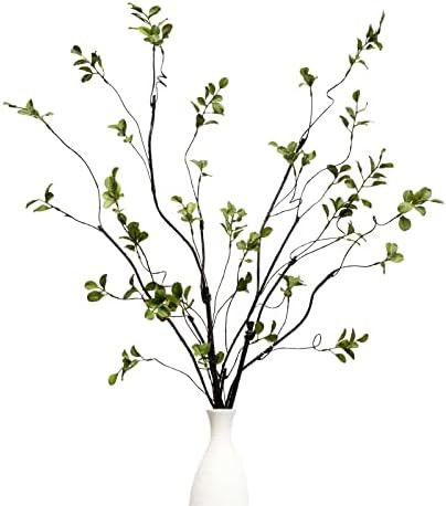 3Pcs 38.8" Faux Greenery Plant Stems and Branches for Tall Vase,Artificial Tree Branches and Twig... | Amazon (US)