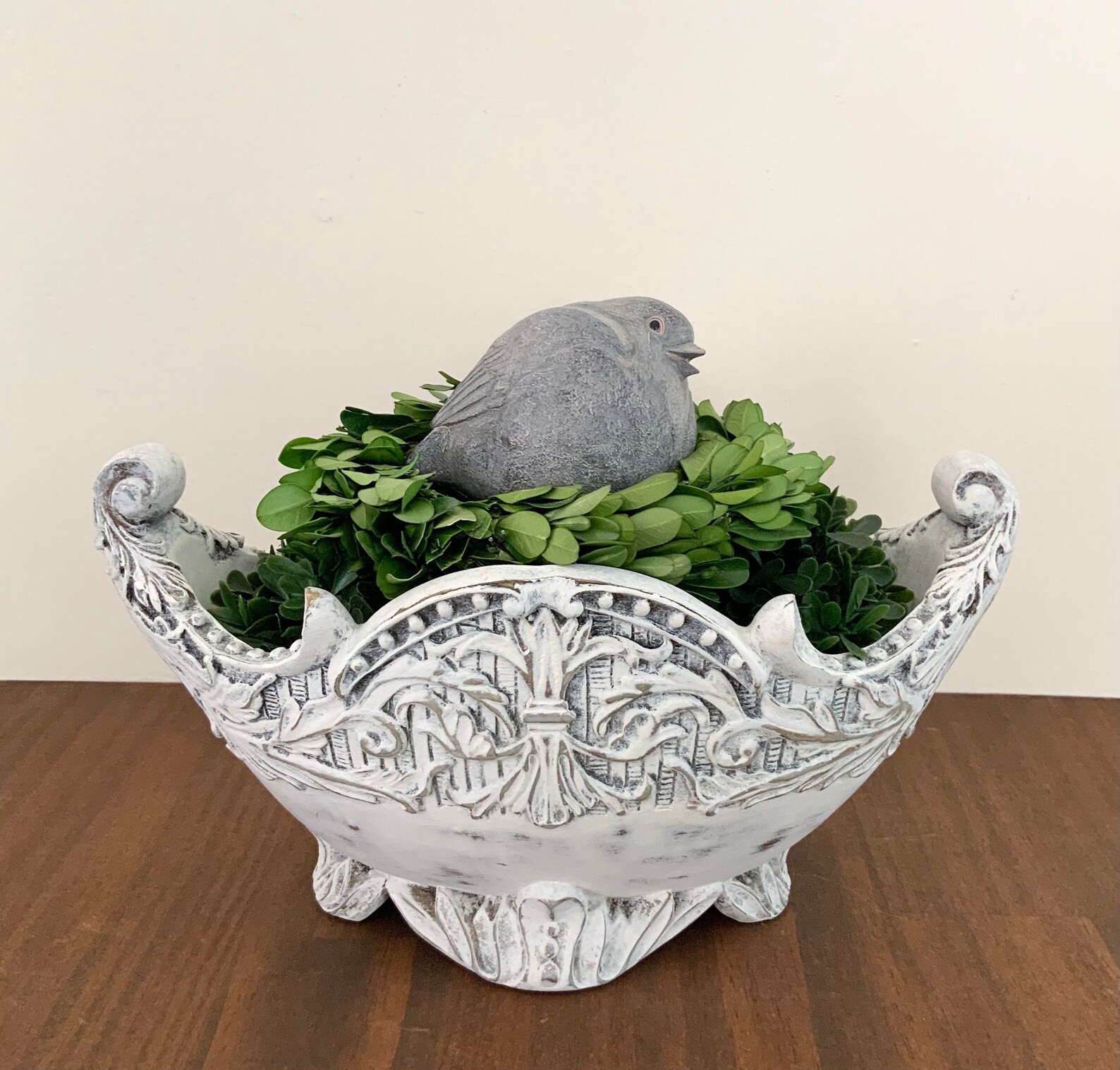 Read the full title
    French Country Flower Planter, Table Centerpiece, Indoor Planter, Decorat... | Etsy (US)