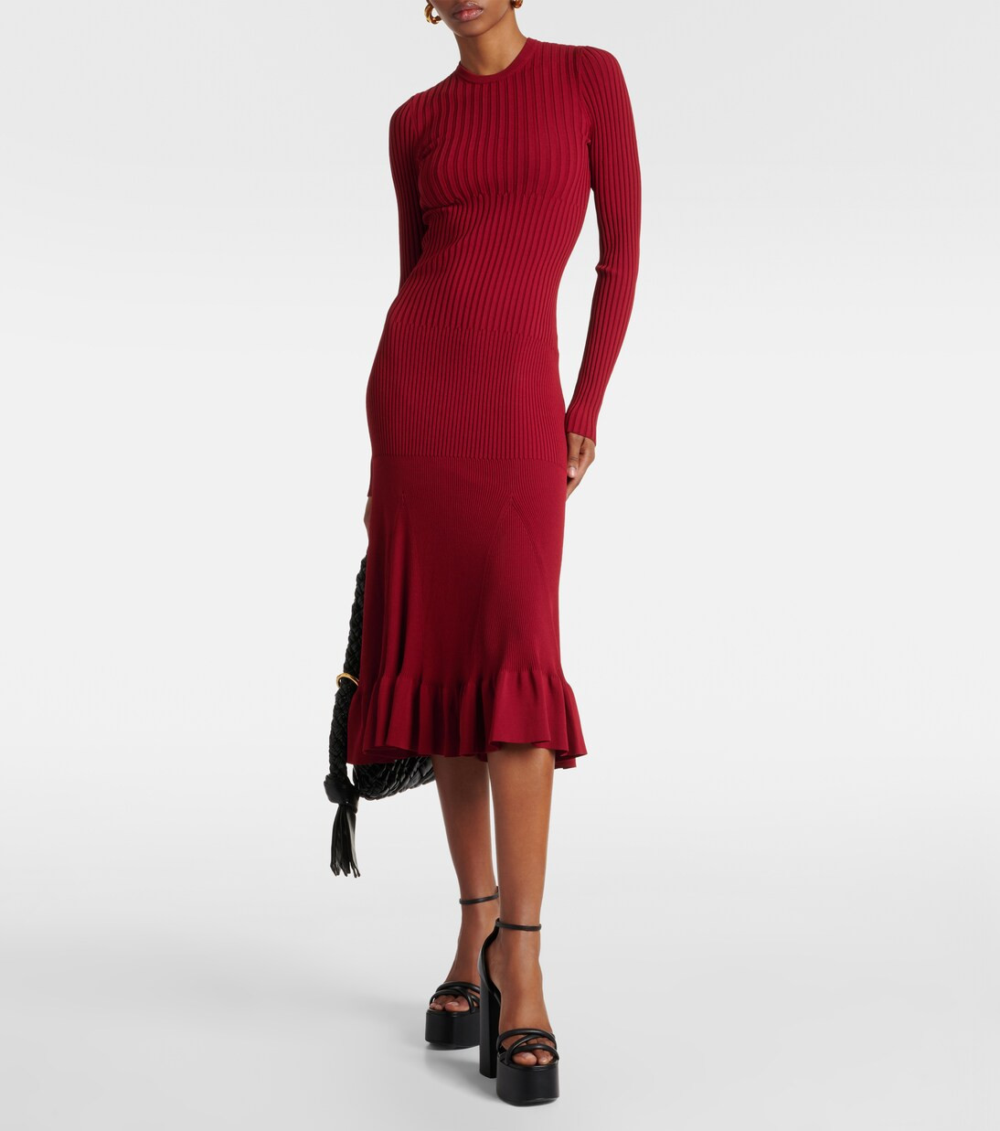 Seyrig ribbed-knit midi dress | Mytheresa (UK)