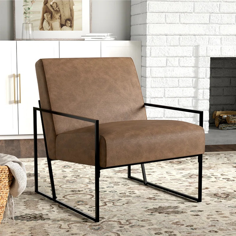 Ricci Faux Leather Armchair | Wayfair North America