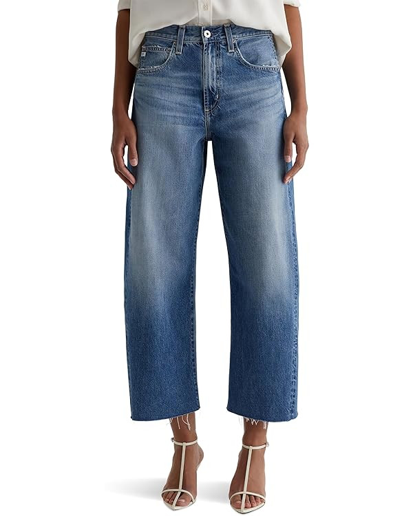Women's Hattie High Rise Crop Barrel | Amazon (US)
