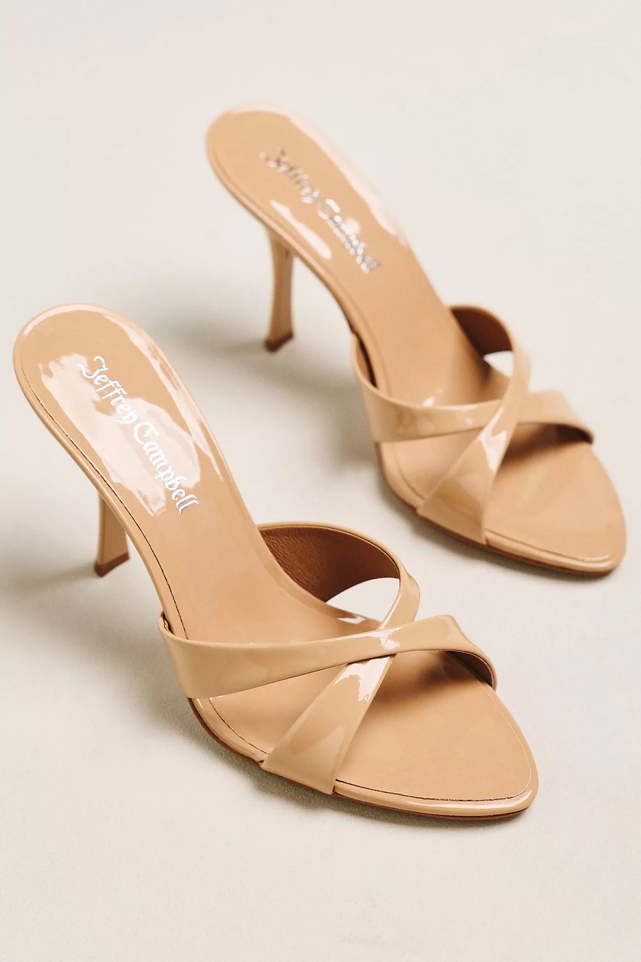 Jeffrey Campbell Symone Cross-Strap Heels | Anthropologie (US)